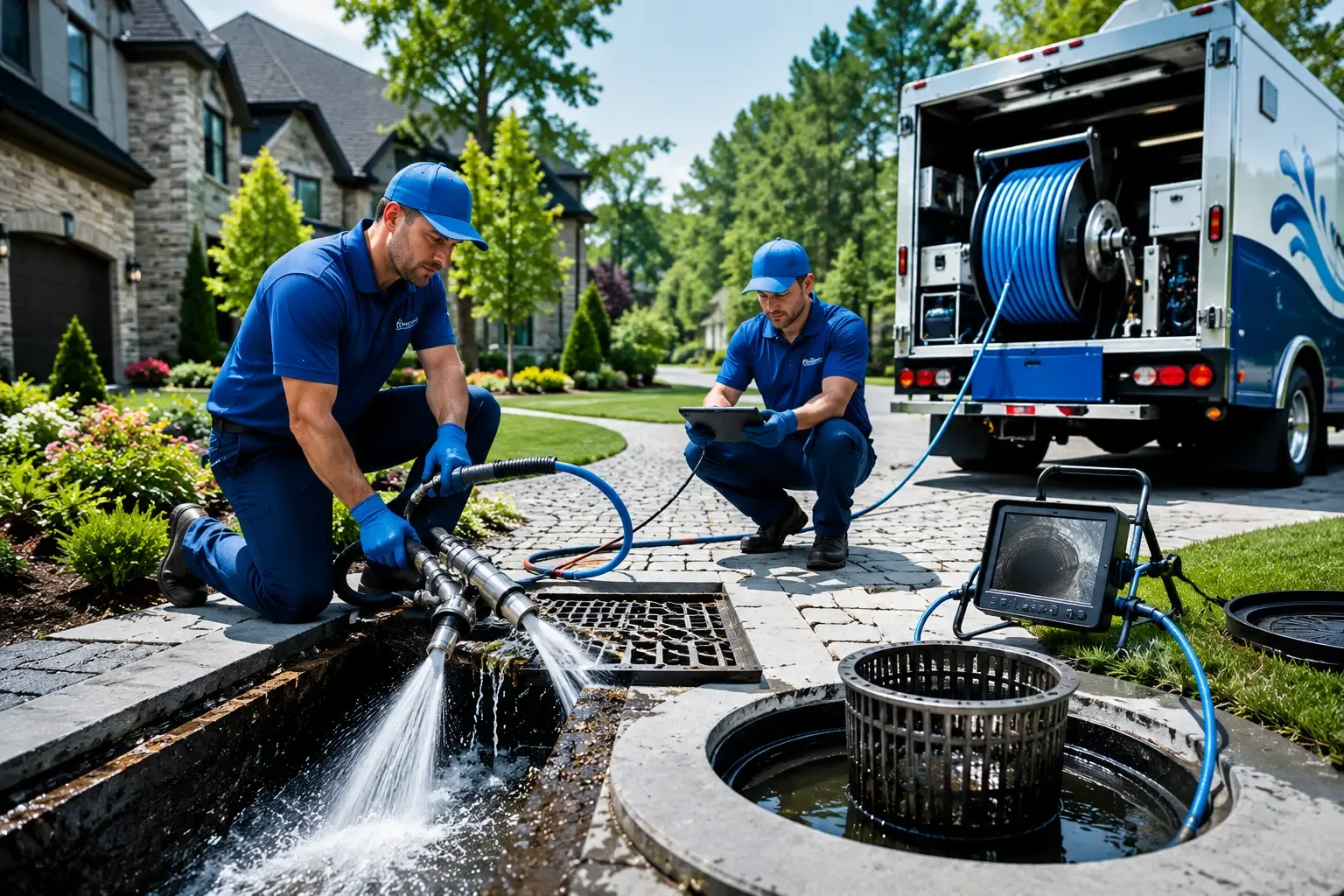Local outdoor drain cleaning professionals in Kiowa, OK